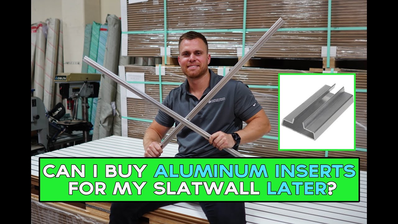Can I Buy Aluminum Inserts for My Slatwall Panels LATER? [SPOILER: NOPE!]