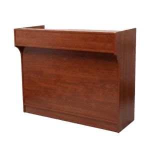 48" Cherry Checkout Counter | Cash Wrap