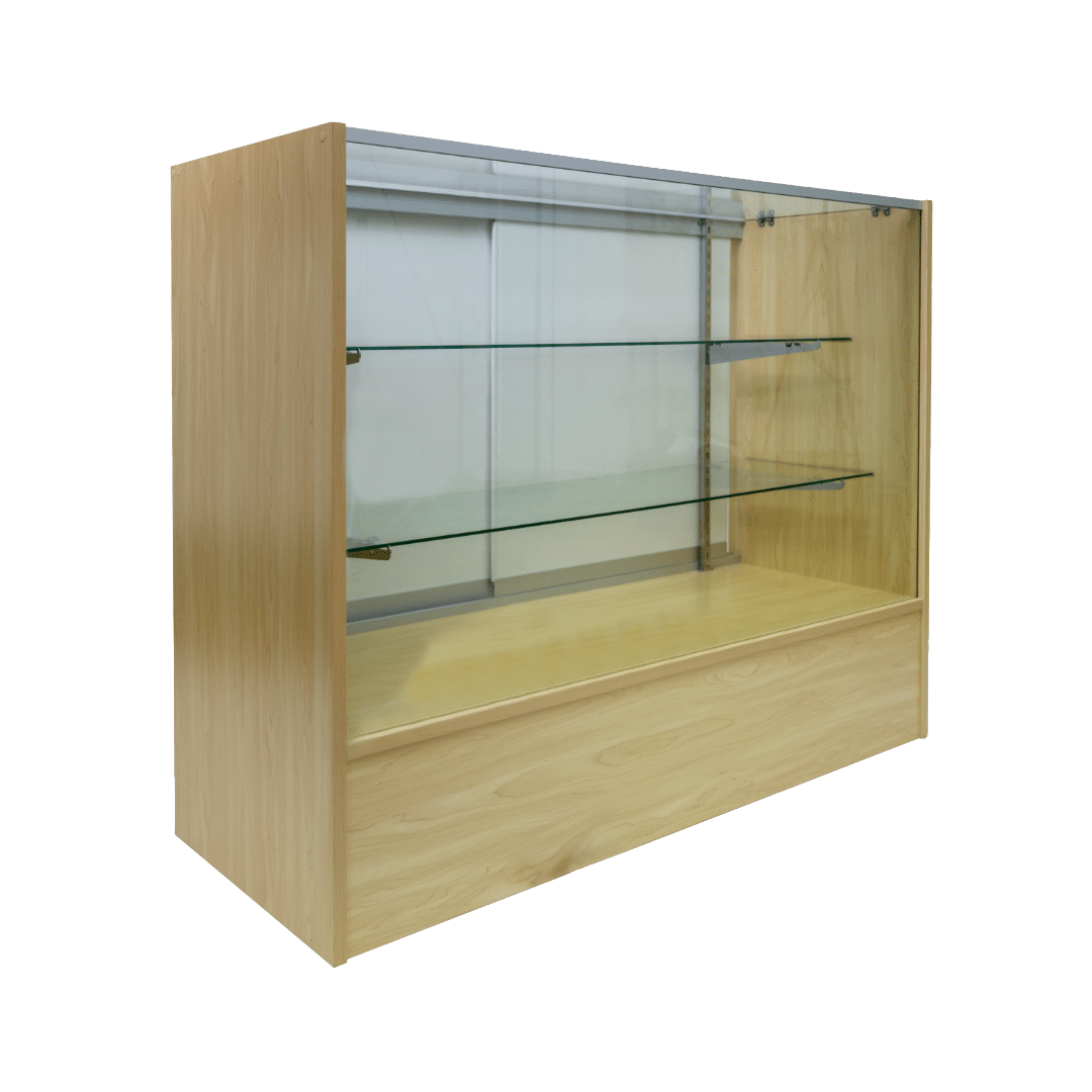 48" Maple Display Case | Full Vision