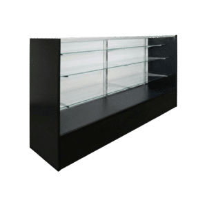 70" Black Display Case | Full Vision