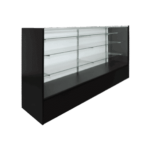 70" Black Display Case | Full Vision