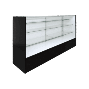 70" Black Display Case | Full Vision