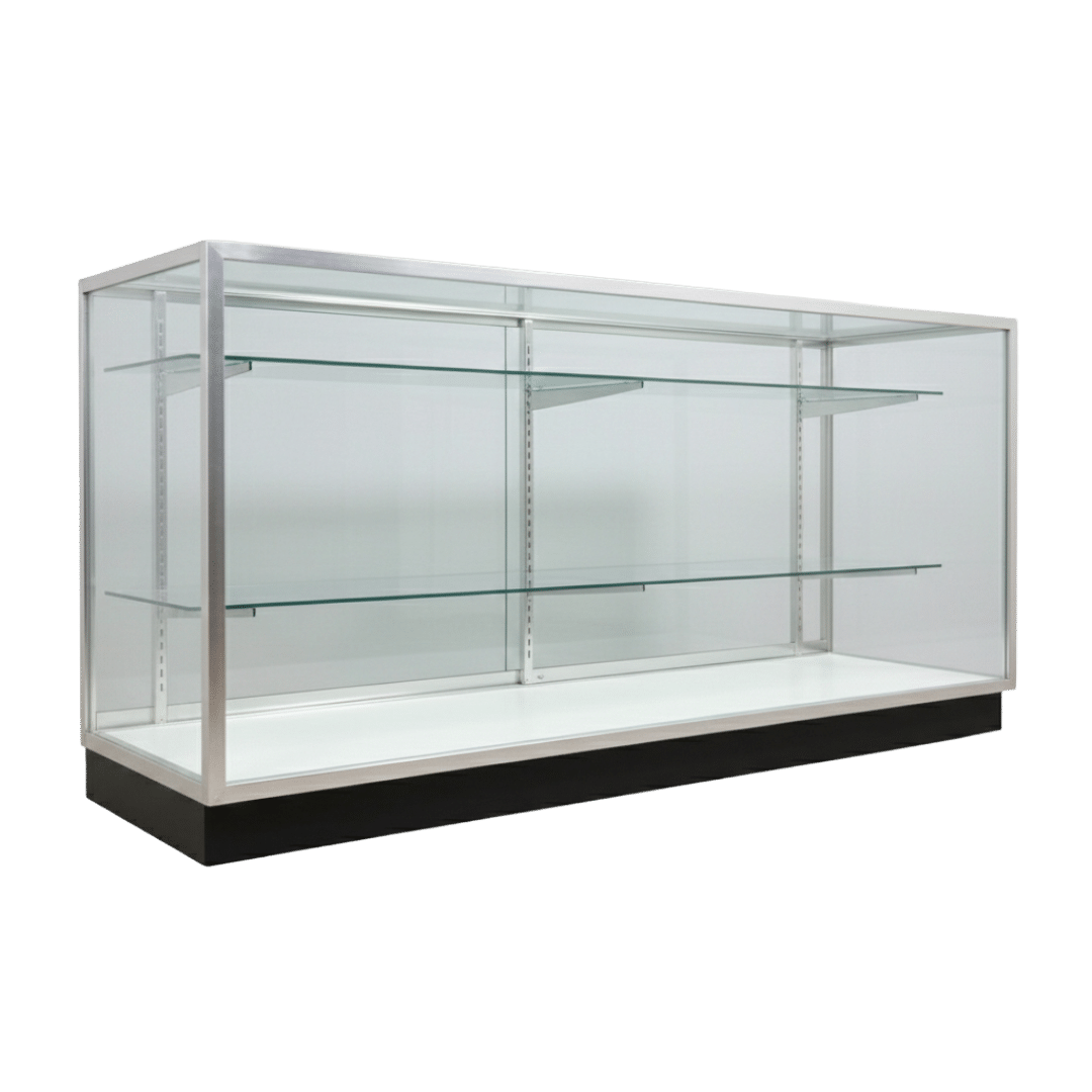 70" Silver Extra Vision Display Case - Image 4
