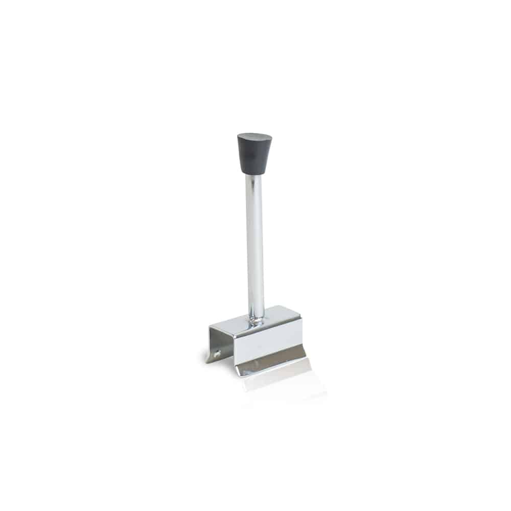 Set of 4 Chrome Posts to Hold Glass on Square Frame