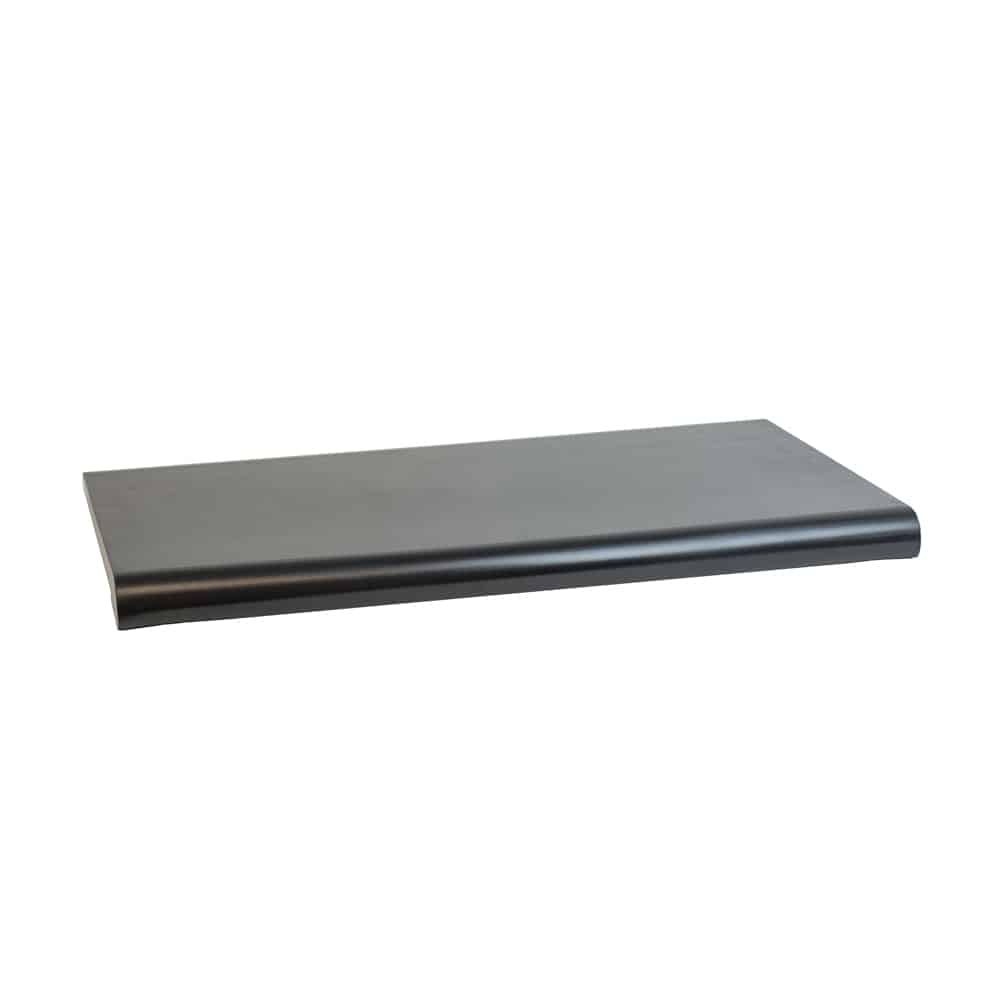 Slatwall Shelf Black Plastic 13" x 48" (4 Shelves Per Box)