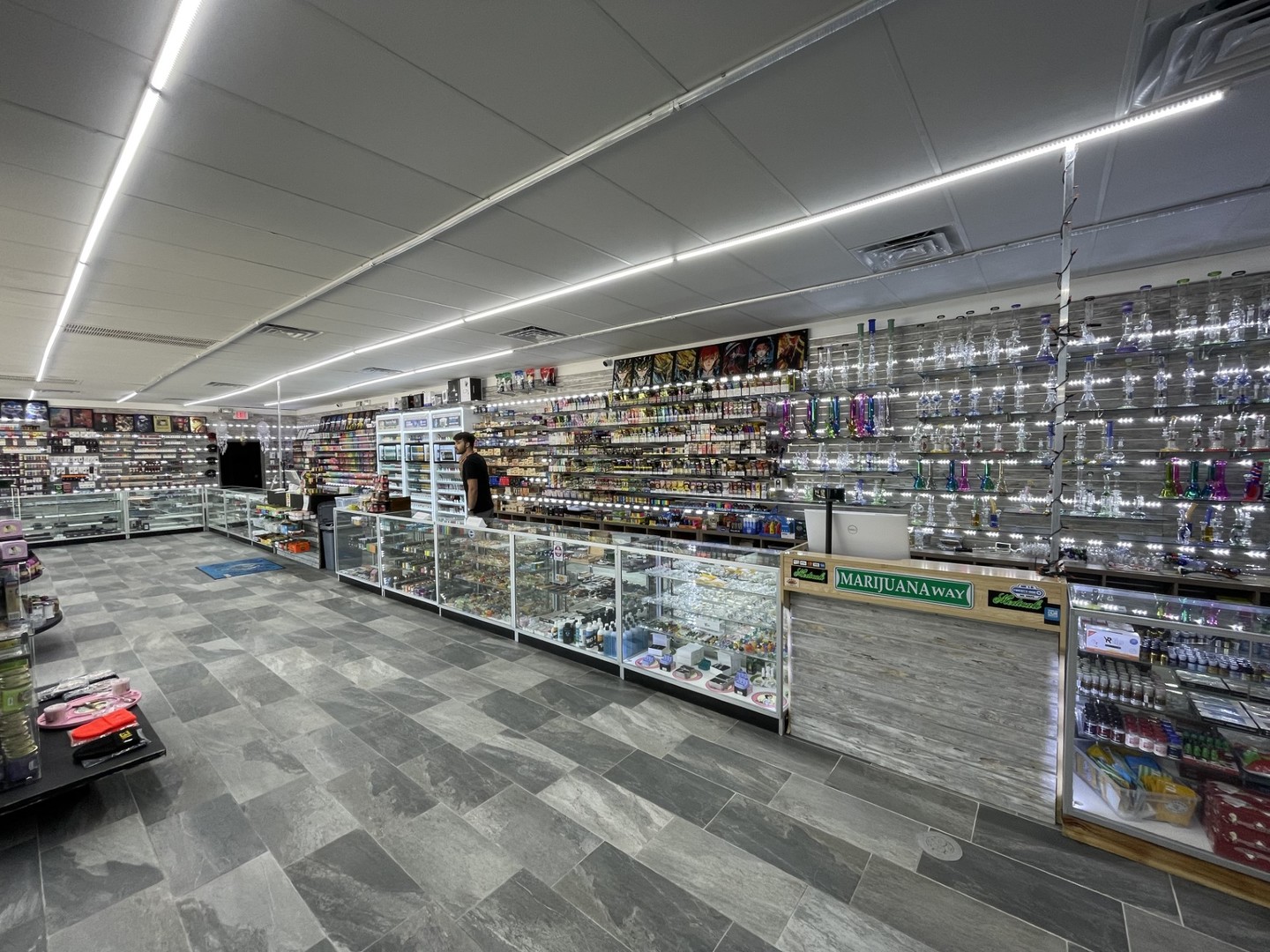 smoke shop display cases
