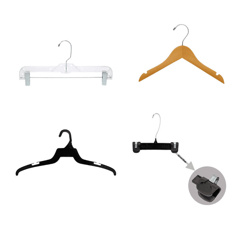 Hangers in Bulk Hangers & Accessories Wood, Plastic & More