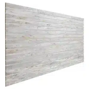Barnwood Slatwall Panel 3" Groove Spacing with Metal Inserts Angle