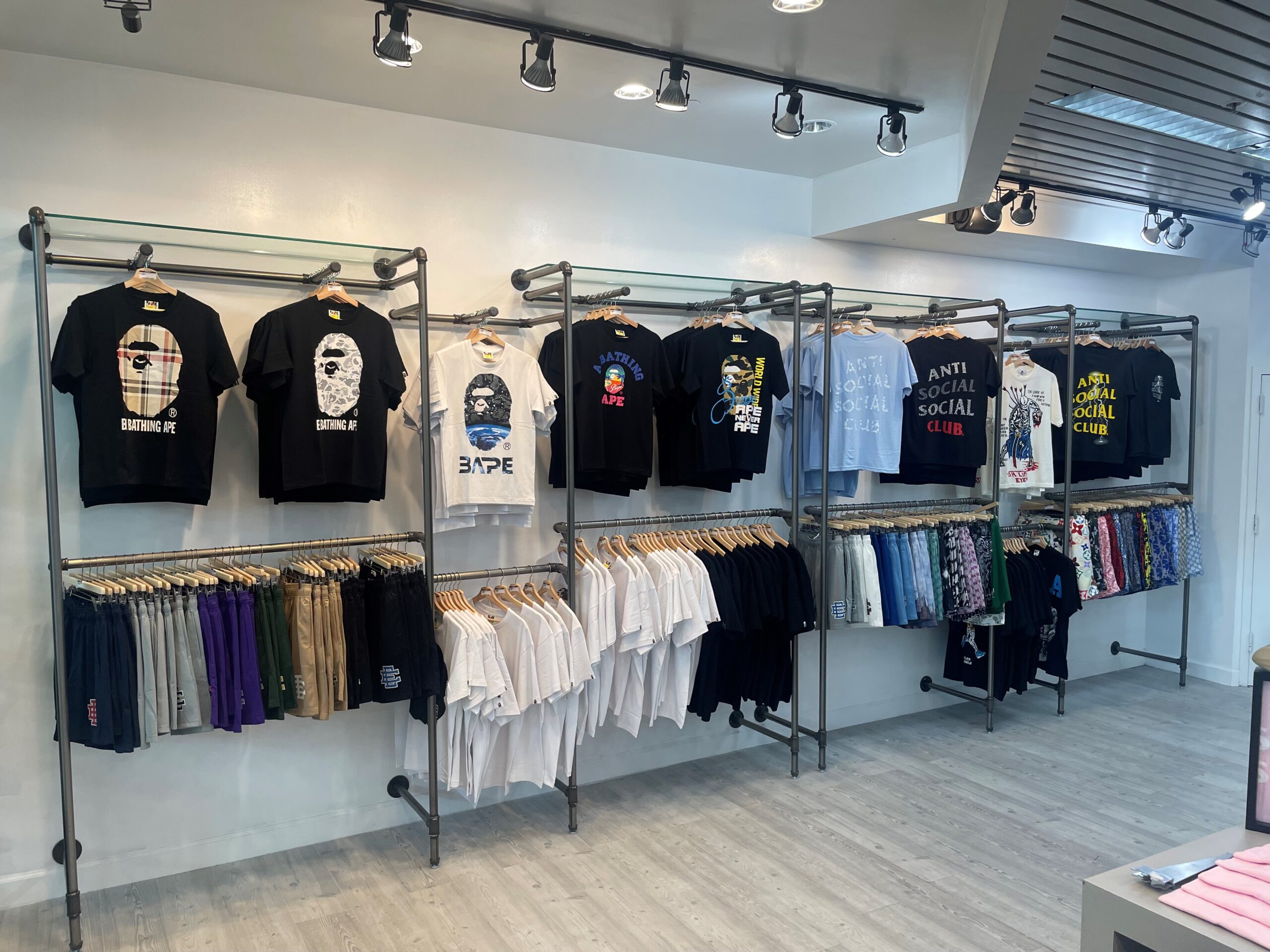 Clothing Store Checkout Counter