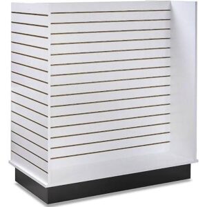 Slatwall "H" Fixture - High Gloss White
