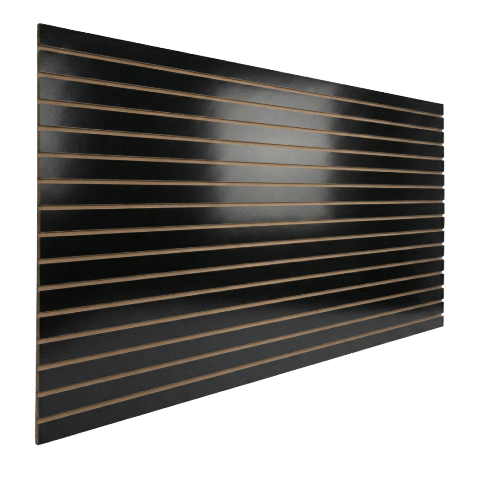 Black Slatwall Panel Gloss | Fast Shipping Available