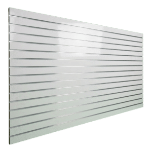 White Slatwall Panel Gloss