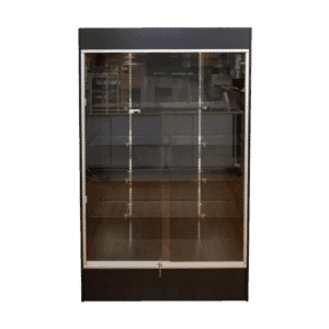 78" Black Wall Display Case