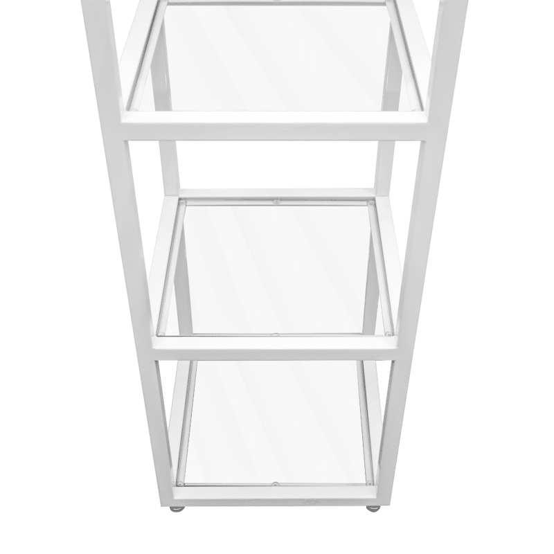 4 Tier Shelf Display Middle - White