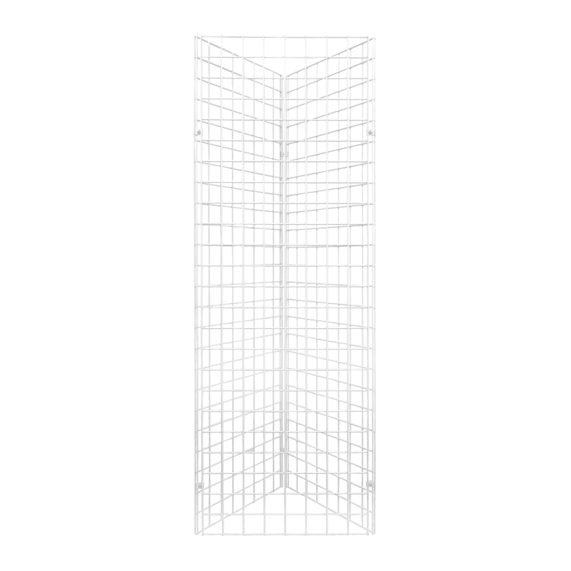 Gridwall Triangle Tower - White