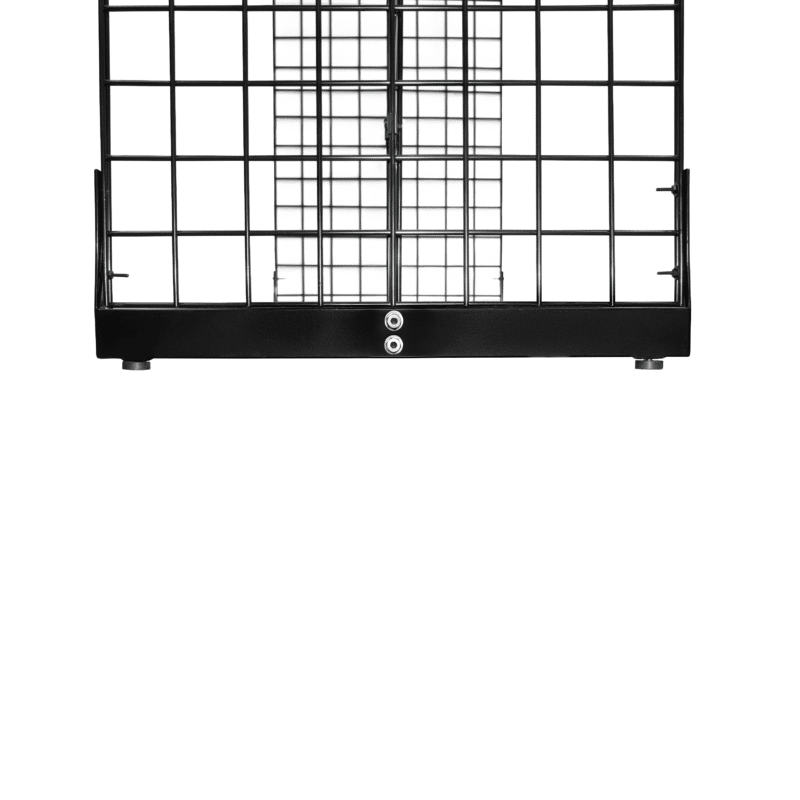 Gridwall H Unit Bottom Side - Black