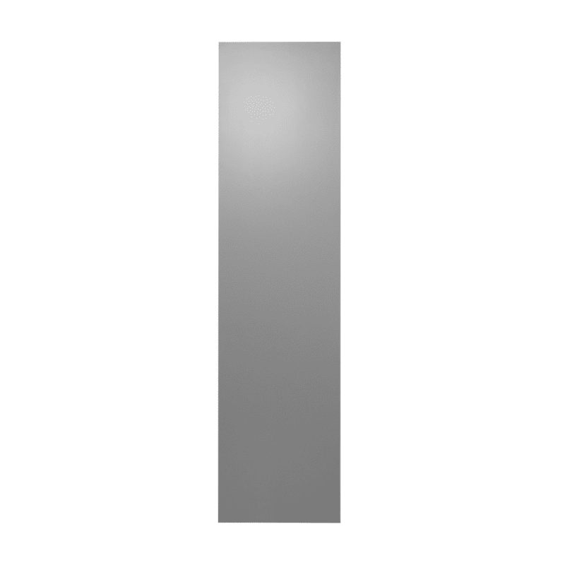 Slatwall Shelf Gray Wood 12 x 48 Top