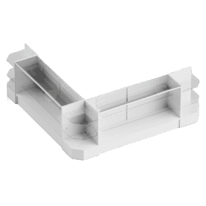 White Retail Display Case Set – 48″ Full Vision (2x Counters, 3x Corners)