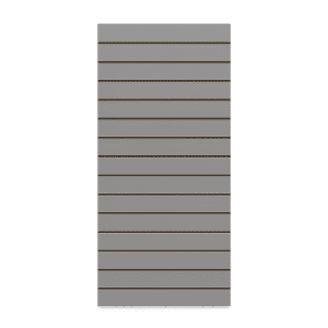 Gray Vertical Slatwall Panel