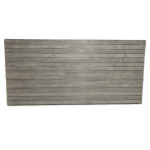 Gray Woodgrain Slatwall Panel