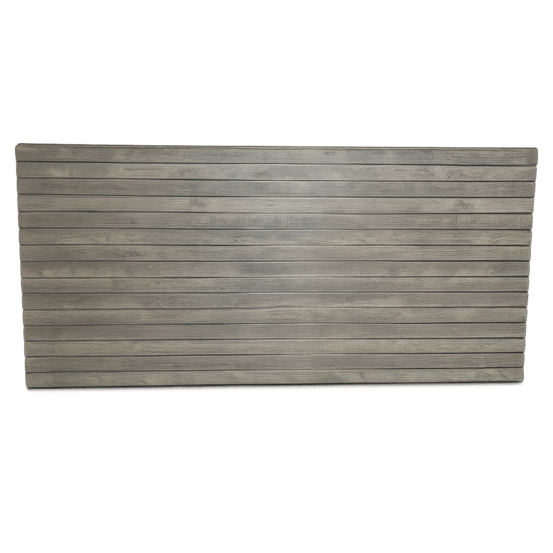 Gray Woodgrain Wholesale Slatwall Panels (Pallet of 25 Panels)