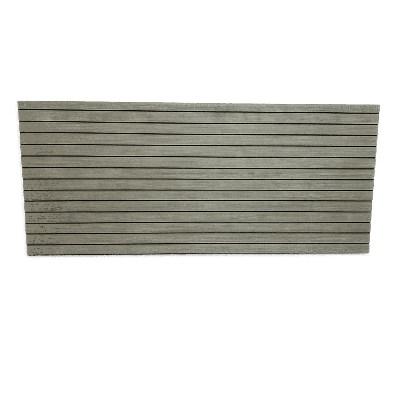 Gray Woodgrain Wholesale Slatwall Panels (Pallet of 25 Panels) - Image 9
