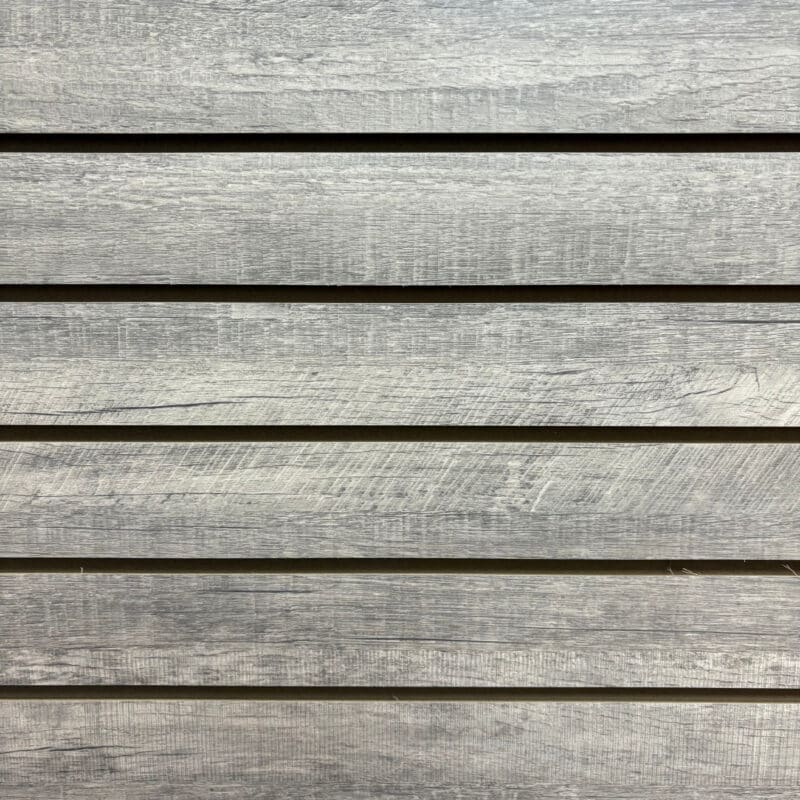 Gray Woodgrain Vertical Slatwall Panel - Image 3