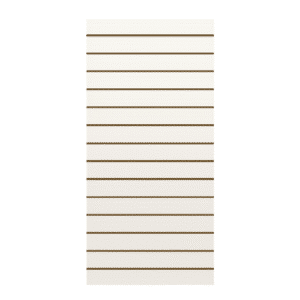 White Gloss Vertical Slatwall Panel
