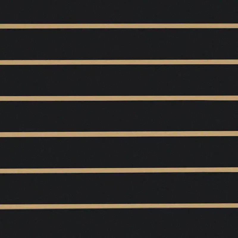 Black Matte Slatwall Panel Sample