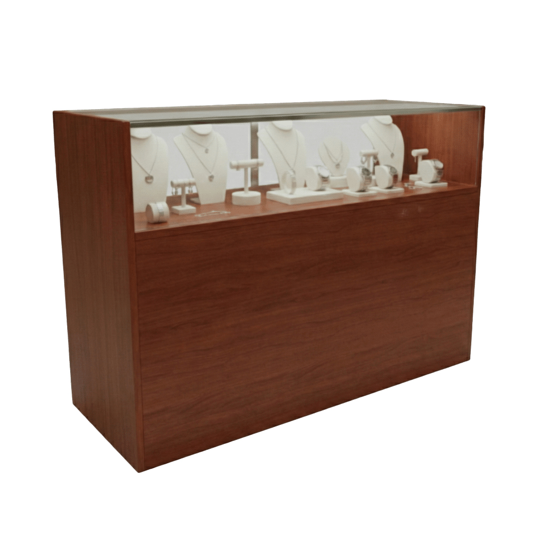 Cherry Jewelry Display Case 48"