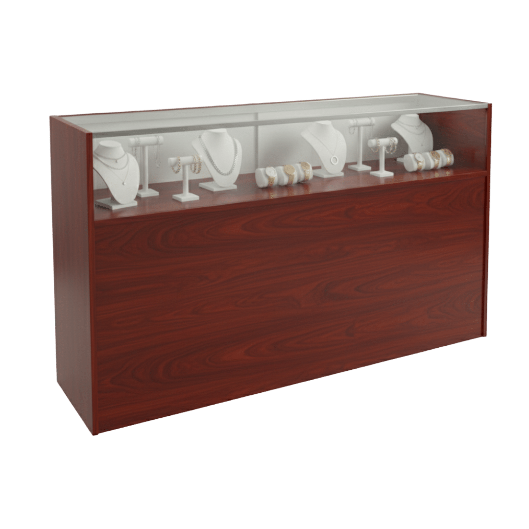 Cherry Jewelry Display Case 70"