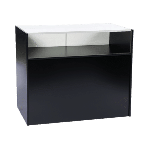 Black Jewelry Display Case 48"