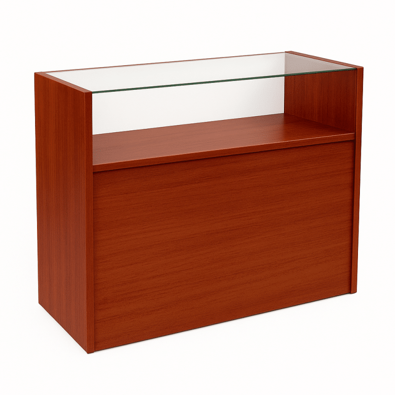 Cherry Jewelry Display Case 48"