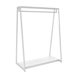 Gloss White 48" Double-Sided Floor Merchandiser