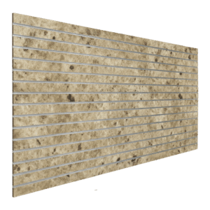 Ivory Kashmire Slatwall Panel