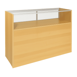 Maple Jewelry Display Case 48"