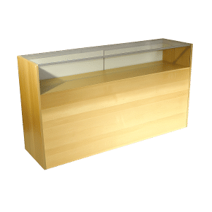 Maple Jewelry Display Case 70"
