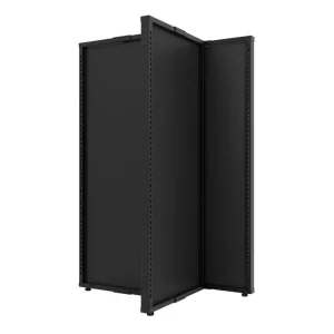 Matte Black 4-Sided Pinwheel Gondola Panel
