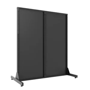 Matte Black Double Gondola Panel with T-Legs