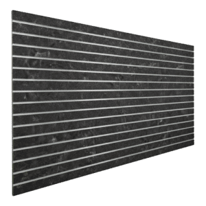 Midnight Stone Slatwall Panel