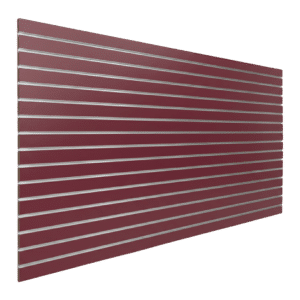 New Burgundy Slatwall Panel