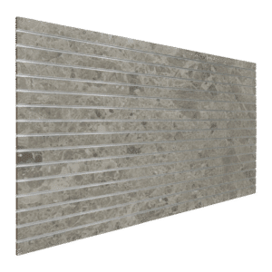 Silver Shalestone Slatwall Panel