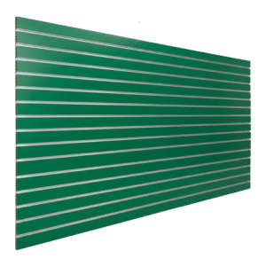 Spectrum Green Slatwall Panel