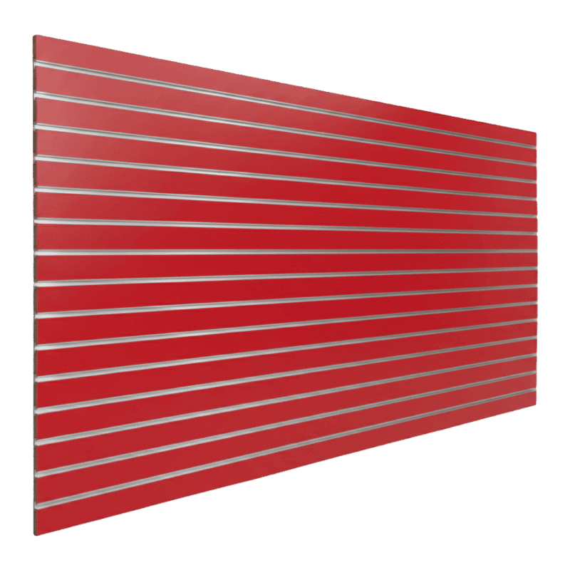 Red Mesh Panel Spectrum Red Slatwall Panel | Protected Shipping Guarantee