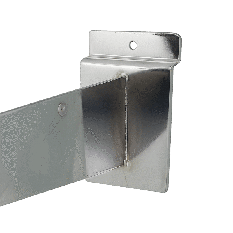 Used Chrome Slatwall 10" Shelf Bracket - Image 2