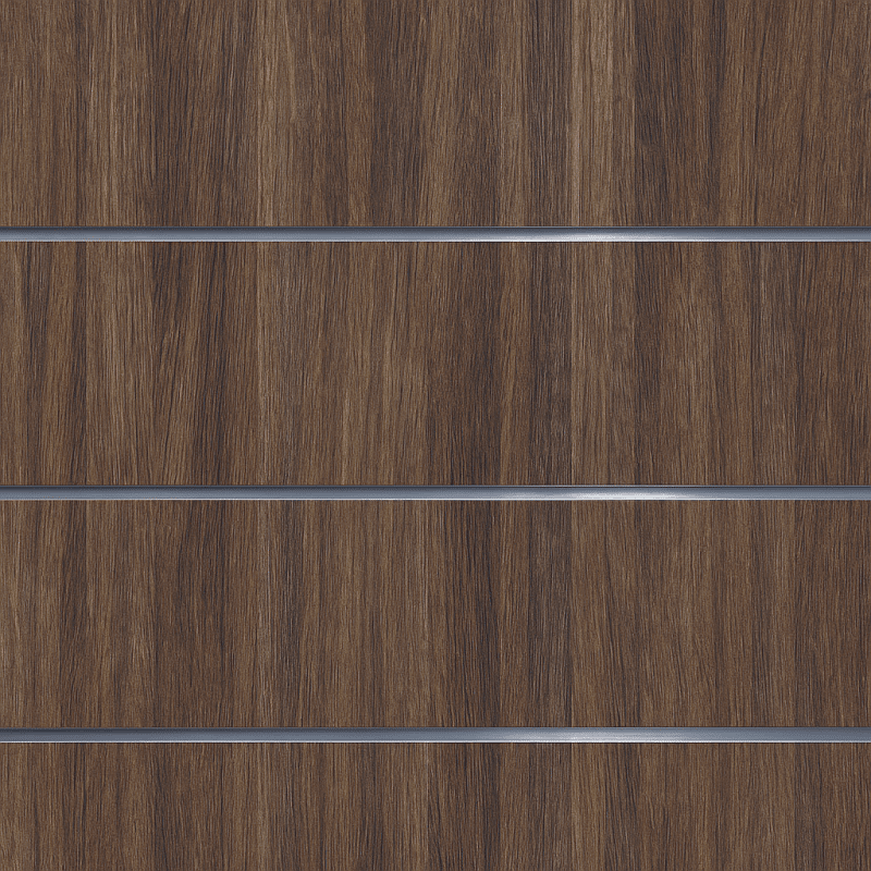Walnut Fiberwood Slatwall Panel