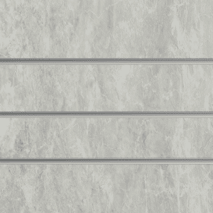 White Bardiglio Slatwall Panel