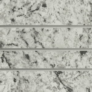 White Ice Granite Slatwall Panel