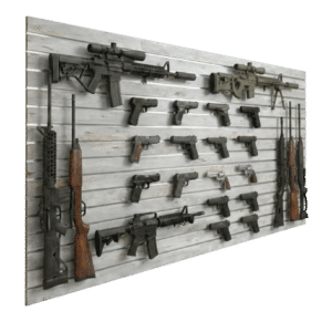 4x8 Barnwood Gun Wall Panel
