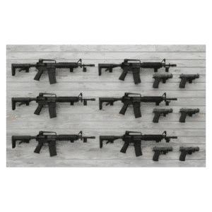 4x8 Barnwood Gun Wall Panel
